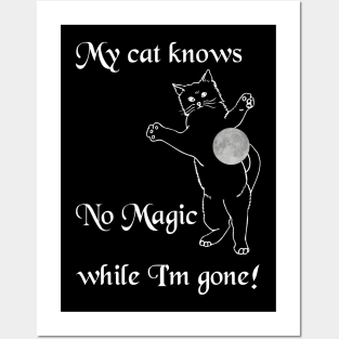 My Witchy Kitten Posters and Art